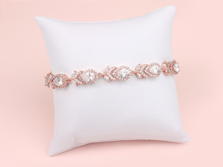 Kiera Bracelet - Rose Gold