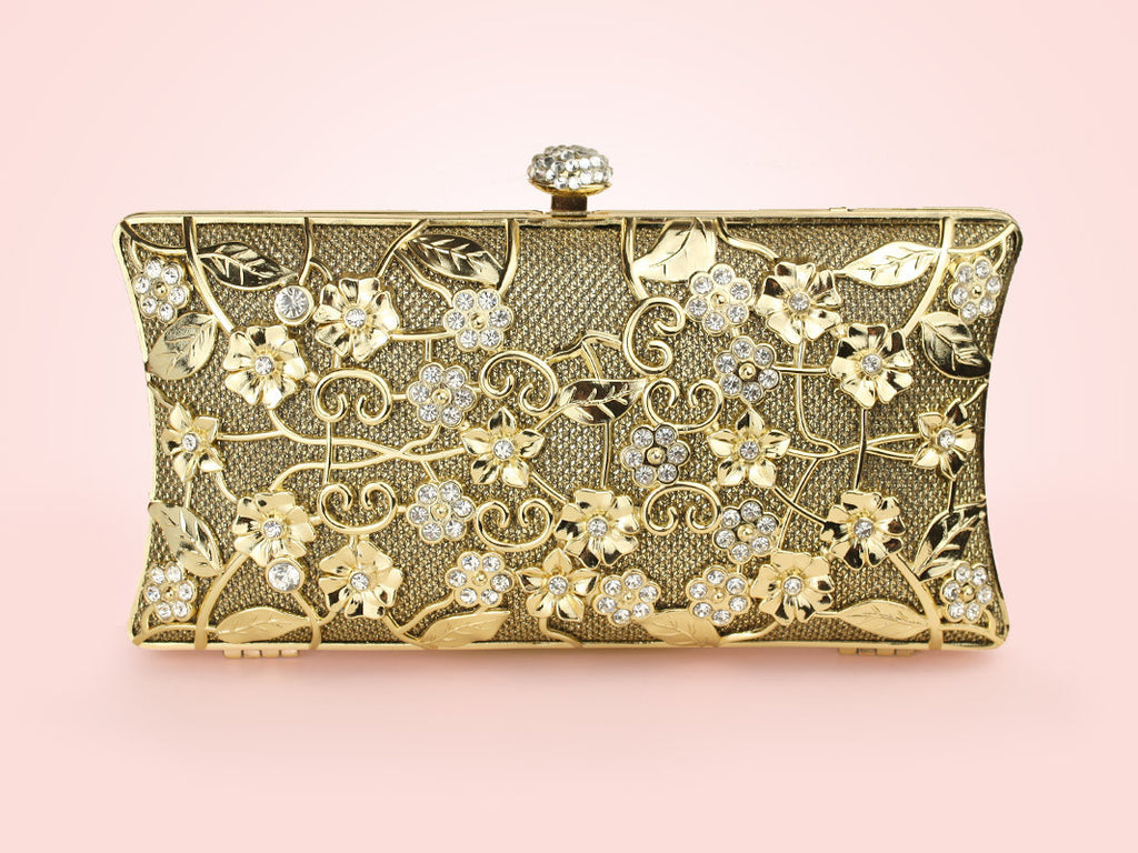 Evelyn Clutch - Gold