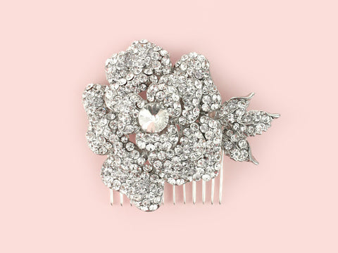 Crystal Rose Comb